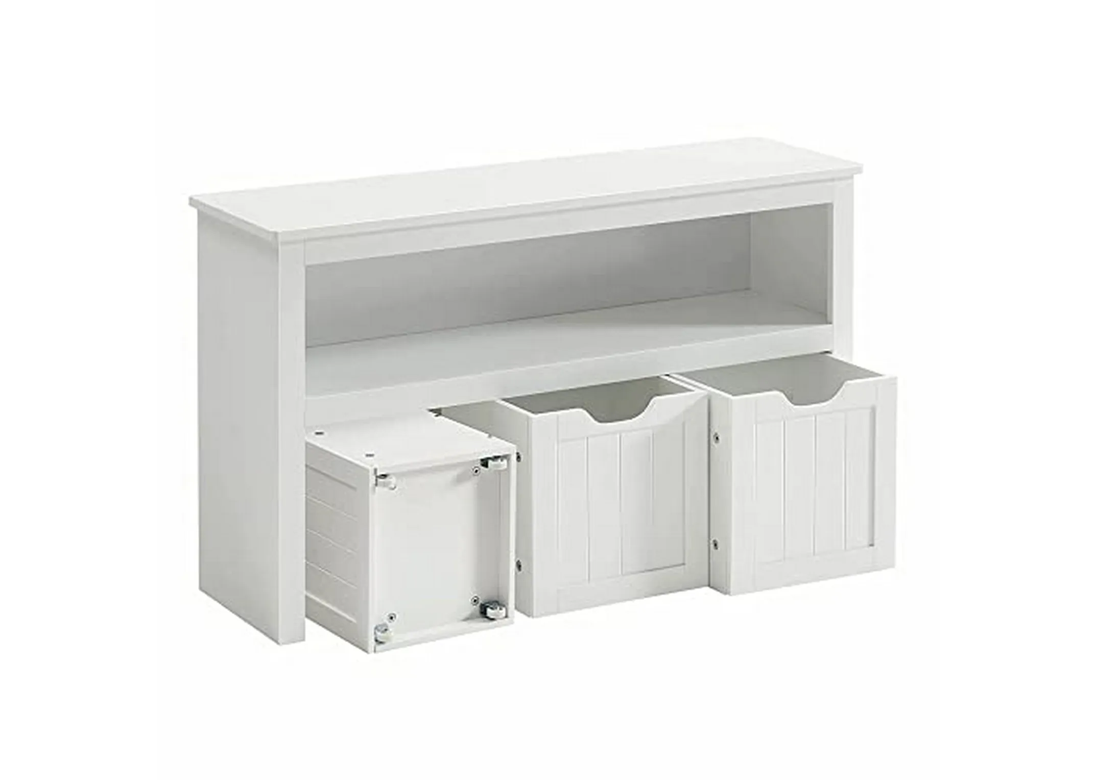 White Storage Unit - Monica