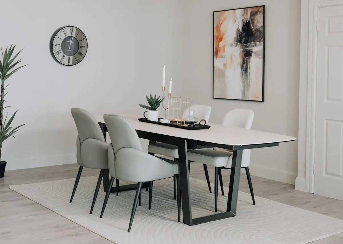 180cm-260cm Ceramic Top Extendable Dining Table - Tempo