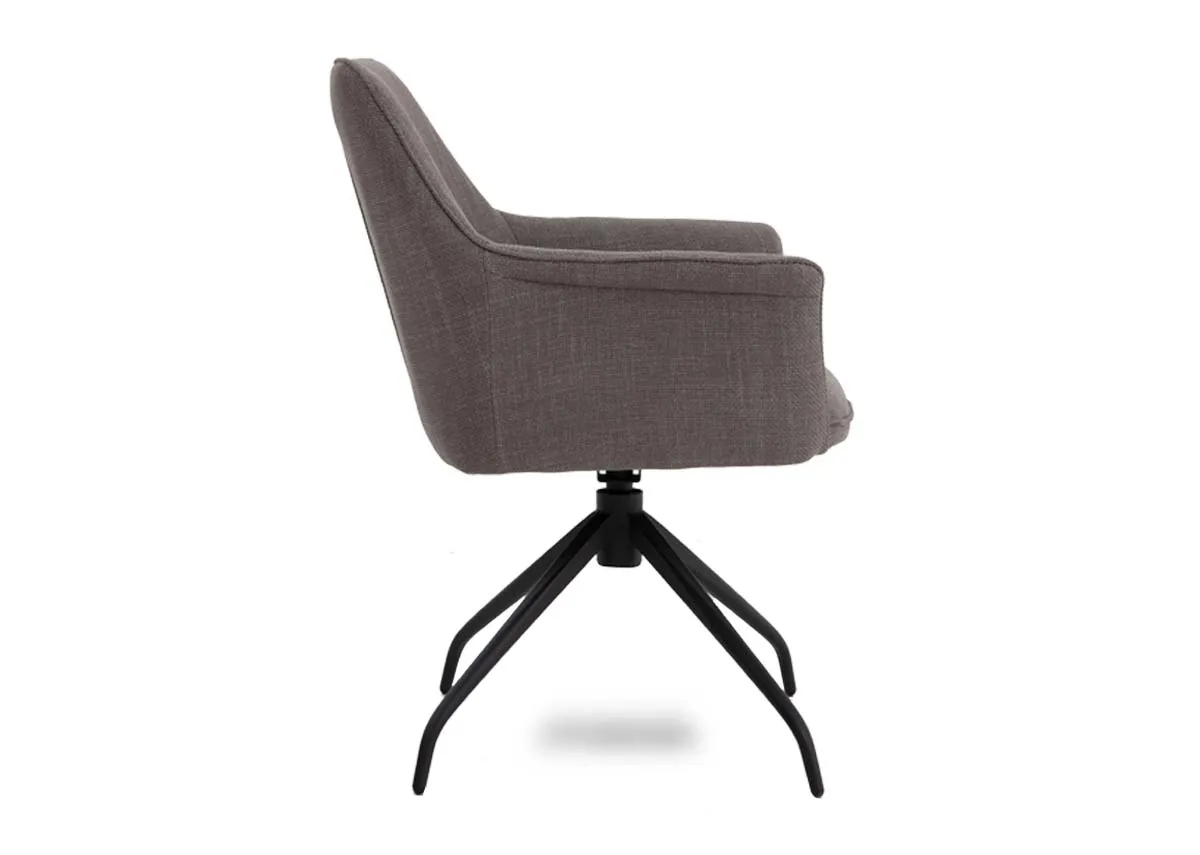 A dimension image of the Alor Dining Chair with 67.5cm x 63cm x 85cm