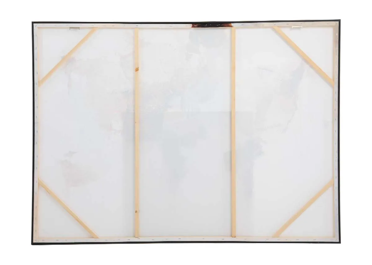A dimension image of the Wordlwide Print with 150cm x 110cm