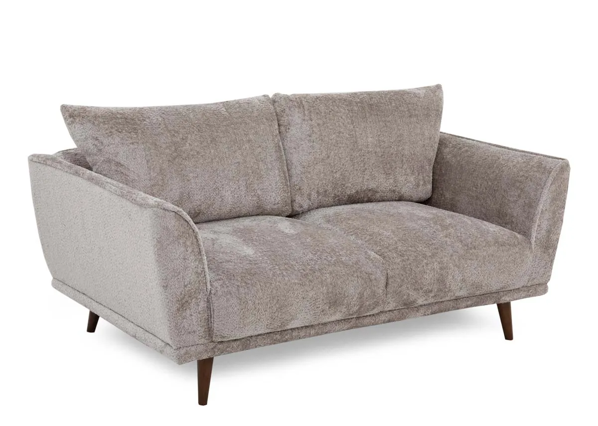 A 2 seater silver grey sofa from EZ Livings Boutique range.