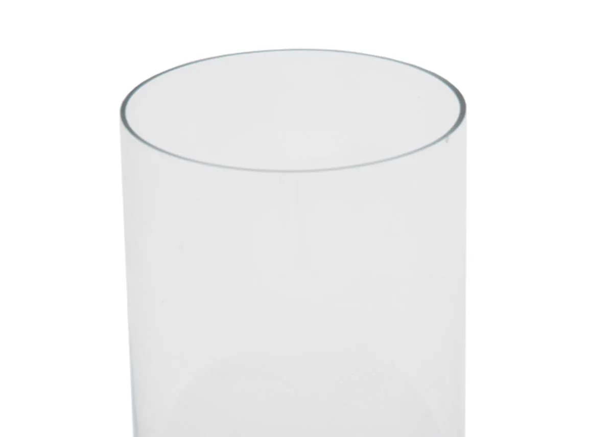 A dimension image of the Nila Small Candle Holder with 11.5cm x 17.5cm