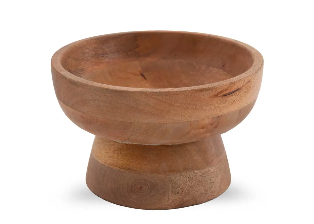 Large Wooden Deco Bowl - Aurelia