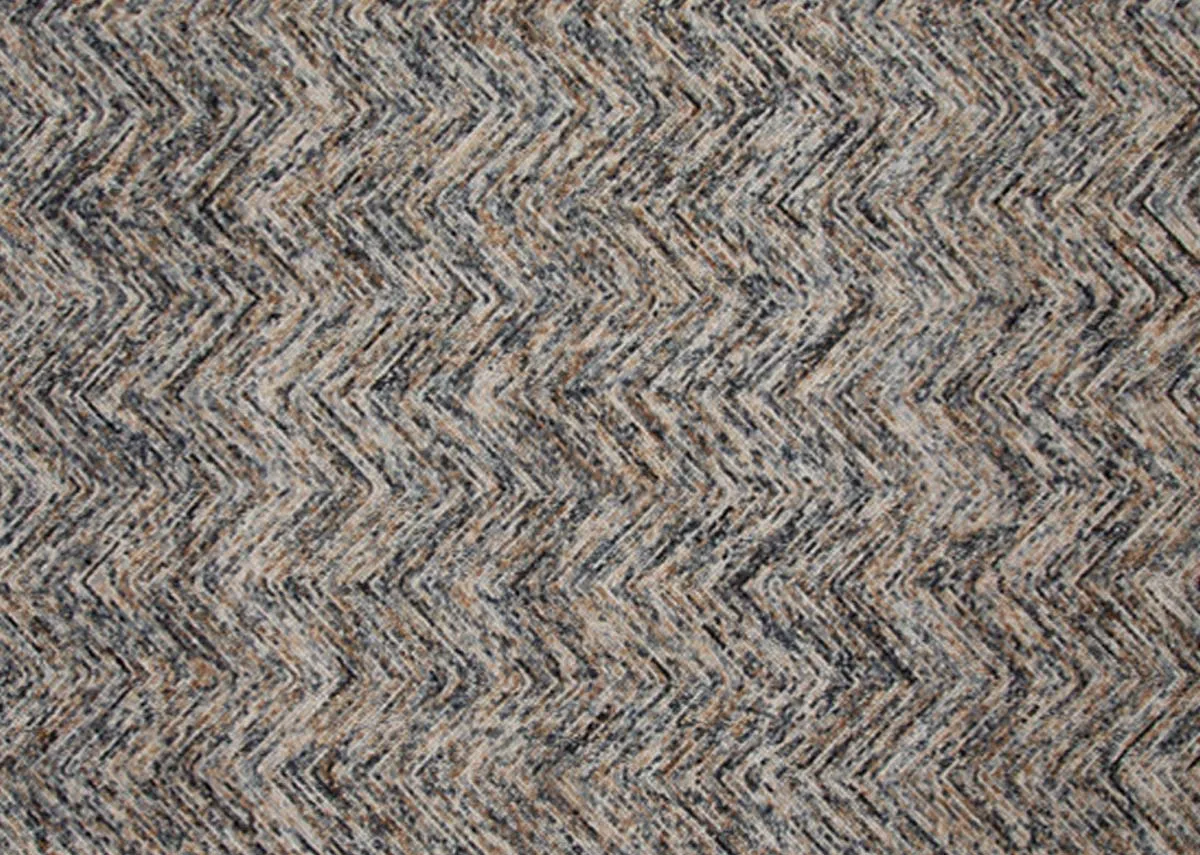 A small cream gold and grey textured rug from EZ Livings San Jose range.Closeup of texture