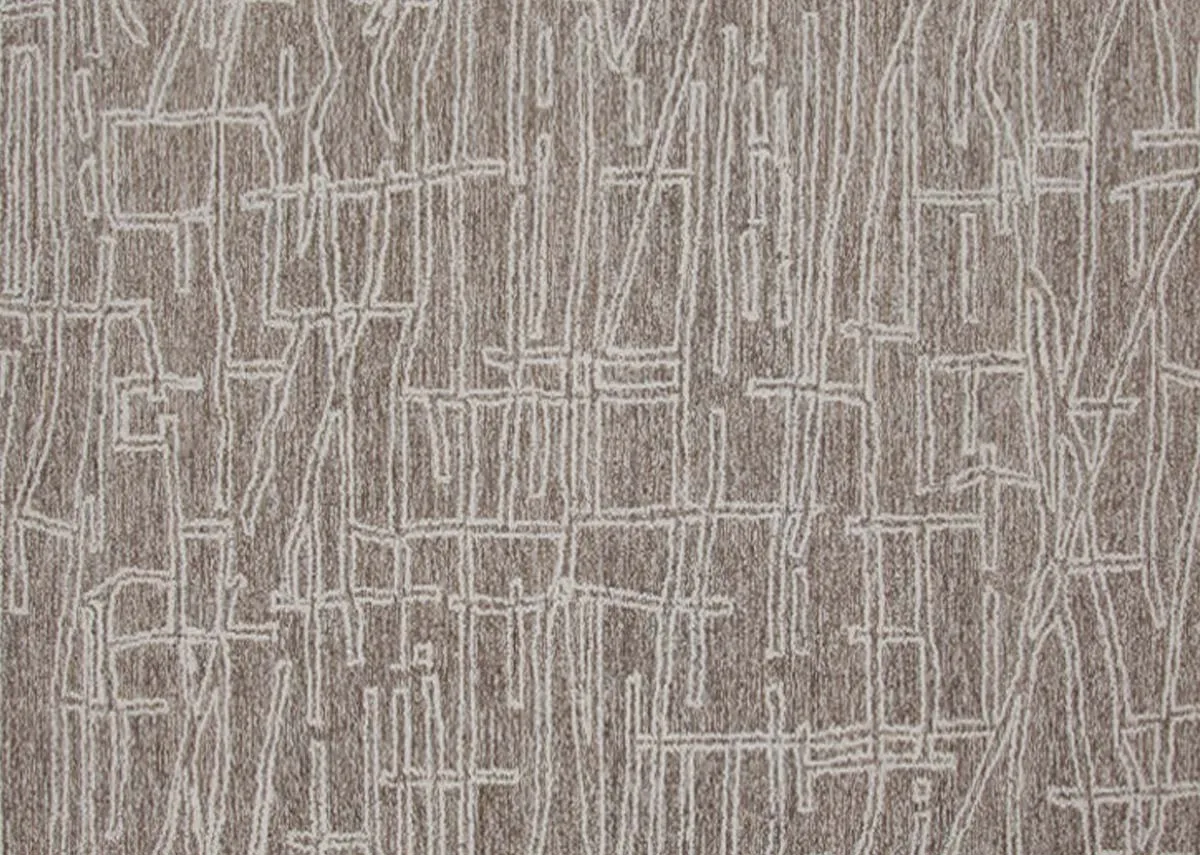 A dimension image of the Raleigh Small Beige Rug with 170cm x 120cm