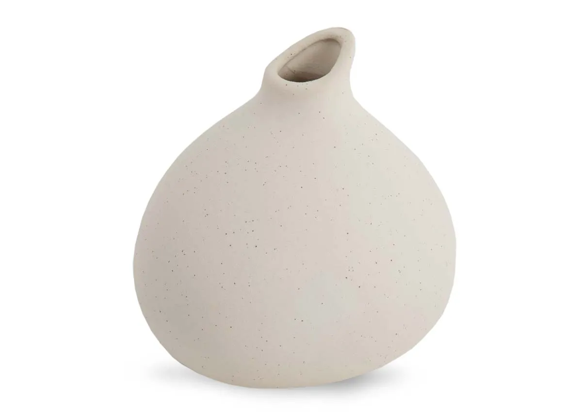 Large Cream Vase - Assago