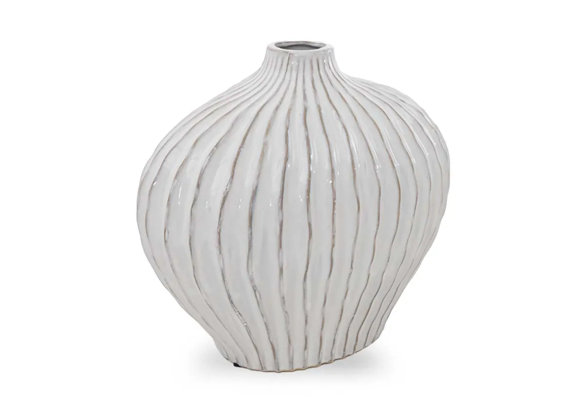 A dimension image of the Lorito Small Vase with 25cm x 14cm x 20cm