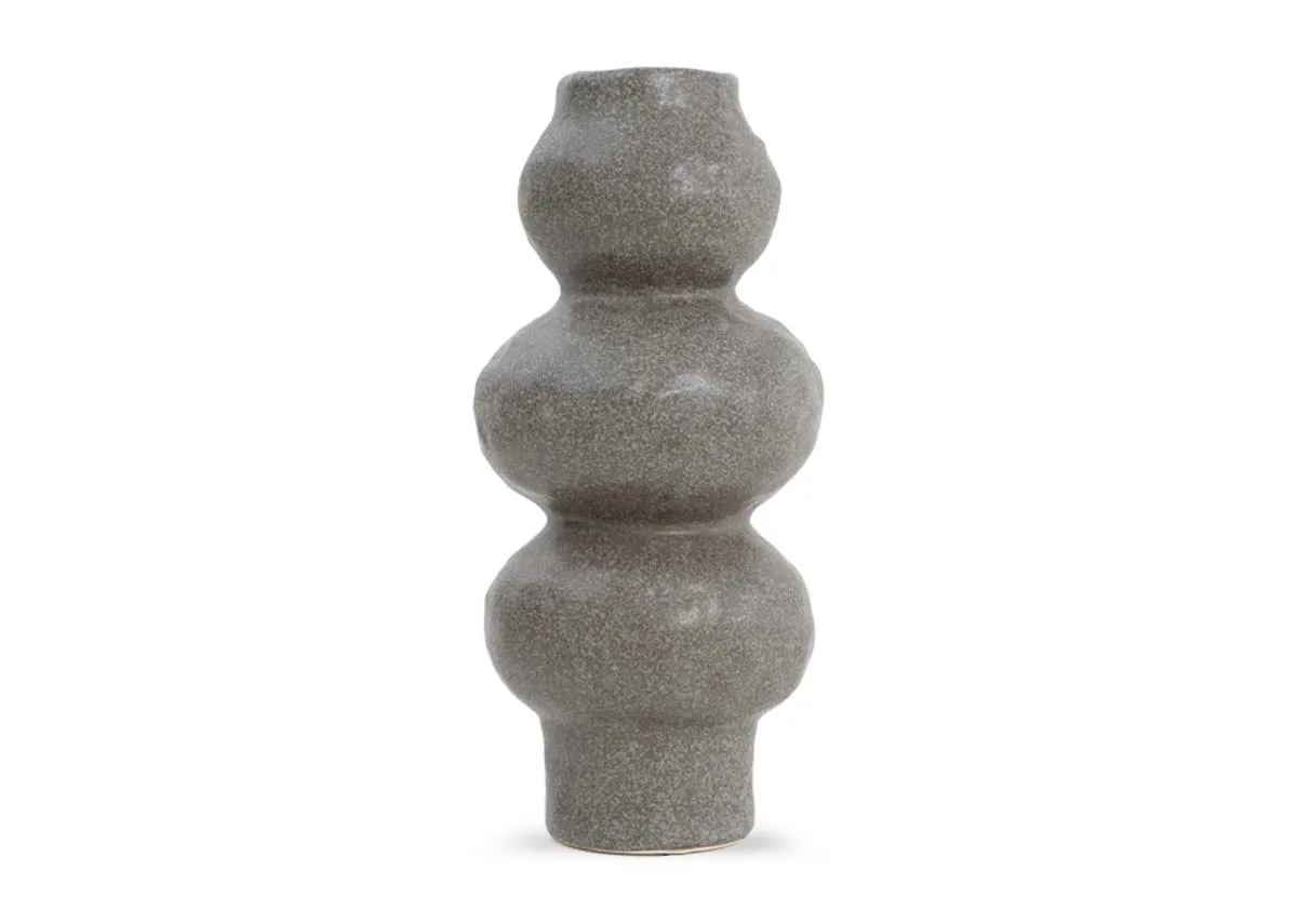 Large Dark Grey Vase - Rogano