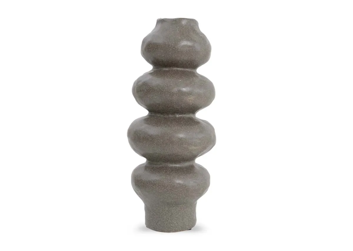 X-Large Dark Grey Vase - Rogano