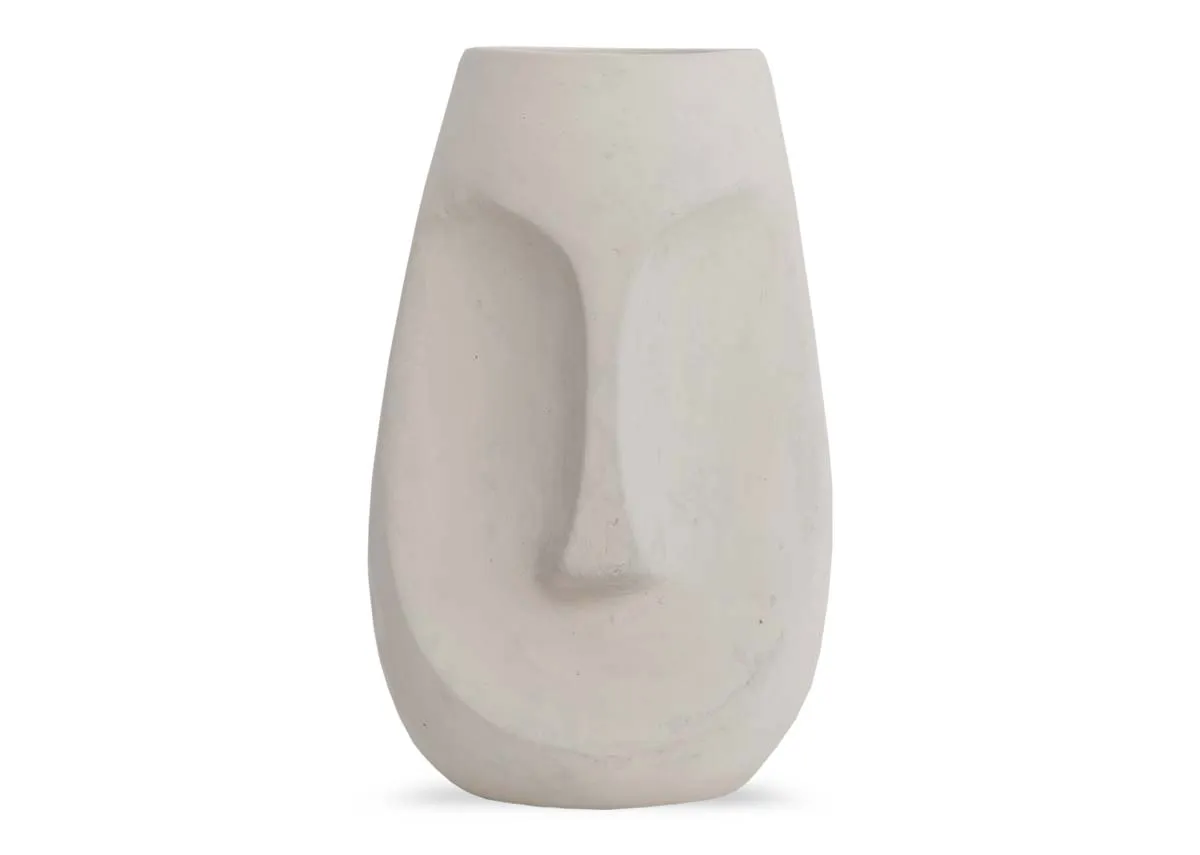 Natural Deco Pot - Face