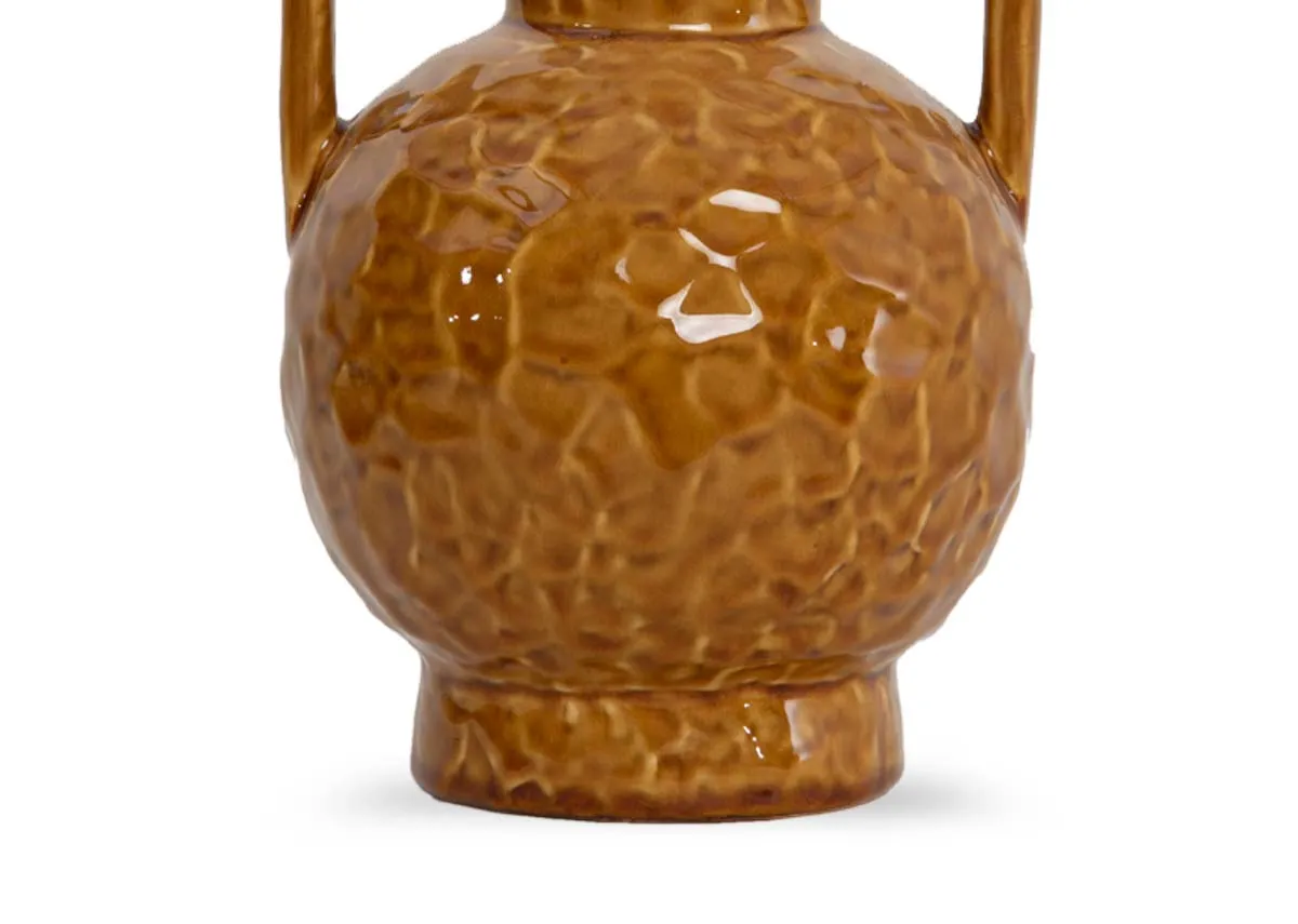 A dimension image of the Ziro Small Vase with 16cm x 25.5cm