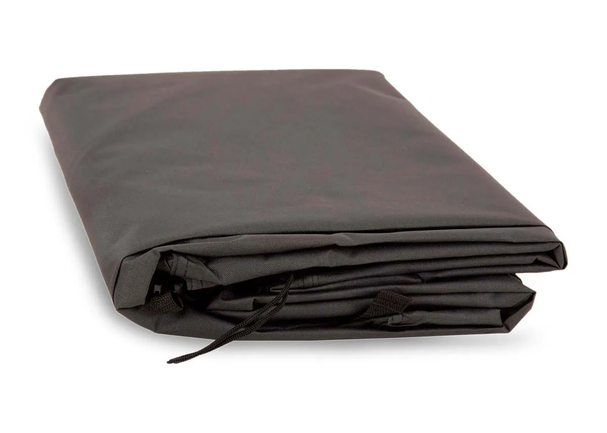 A dimension image of the Bordeaux Garden Dining Set with 296cm x 87cm