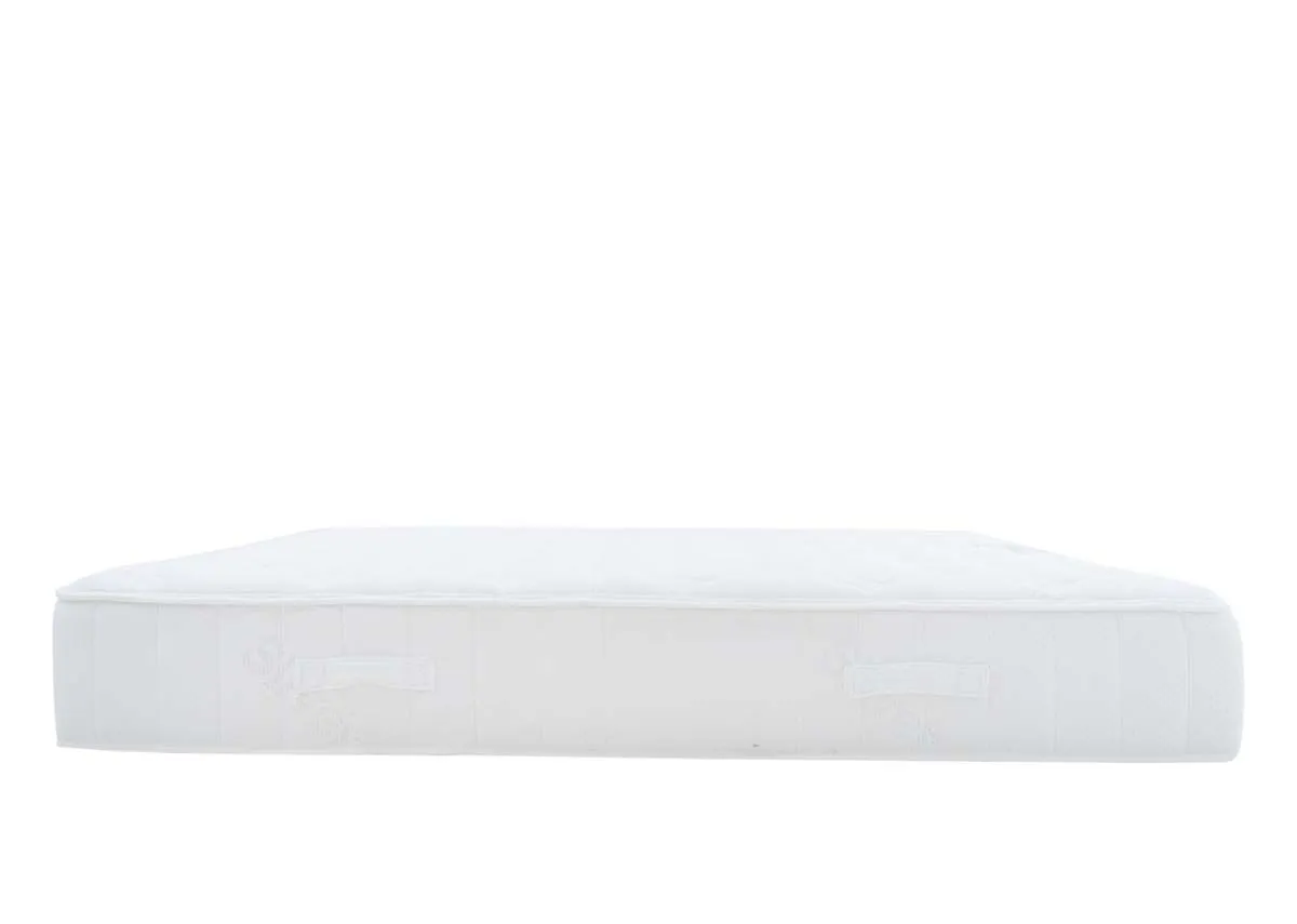 A 1500 pocket spring white mattress from EZ Livings Claddagh range.
