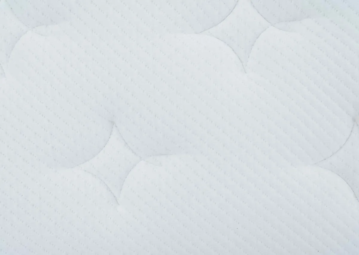 A dimension image of the Claddagh Mattress with 28cm Depth