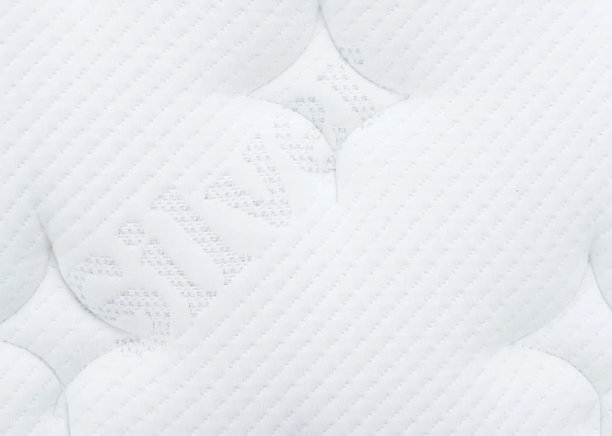 A dimension image of the Claddagh 1800 mattress with 32cm