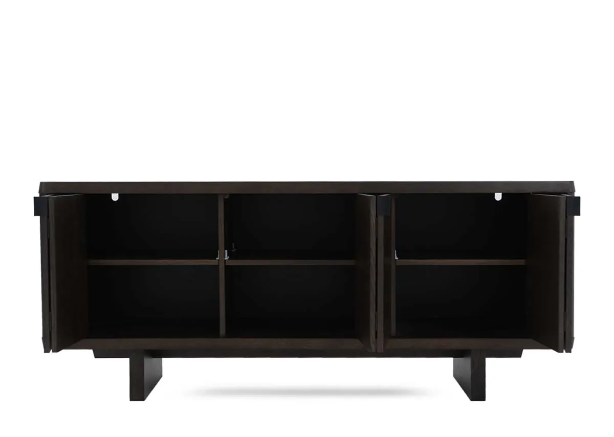 A dimension image of the Rimini Sideboard with 180cm x 44cm x 75cm