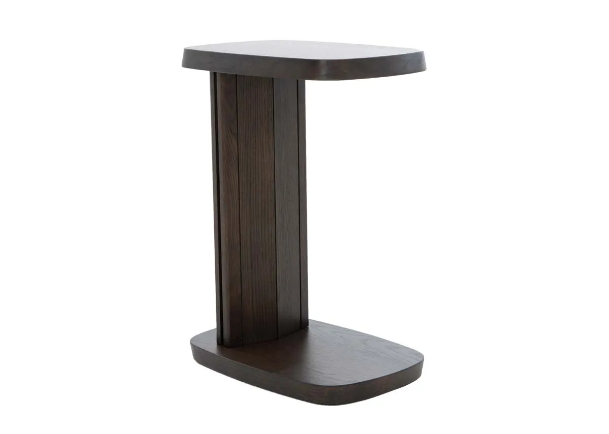 Dark Brown Laptop Table - Natu