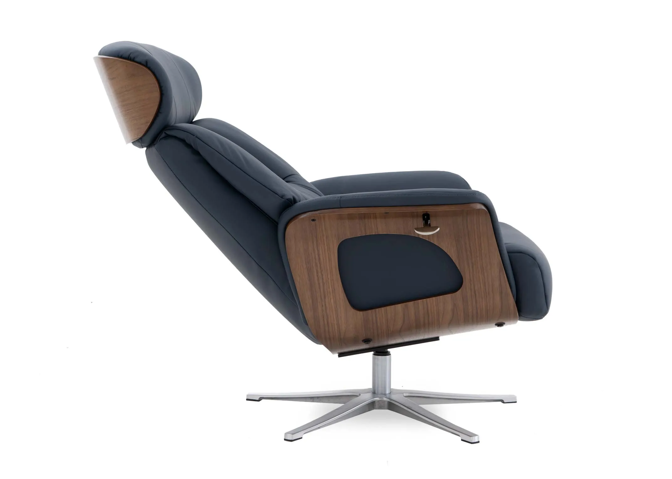 le image of the Kendal swivel with footstool and Girl with a pearl earring print