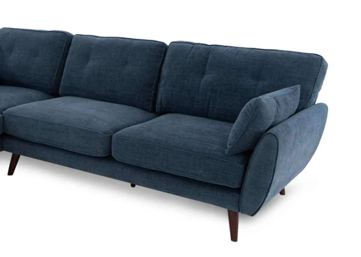 A dimension image of the Caoimhe LHF Corner chaise with 263cm x 200cm x 92cm