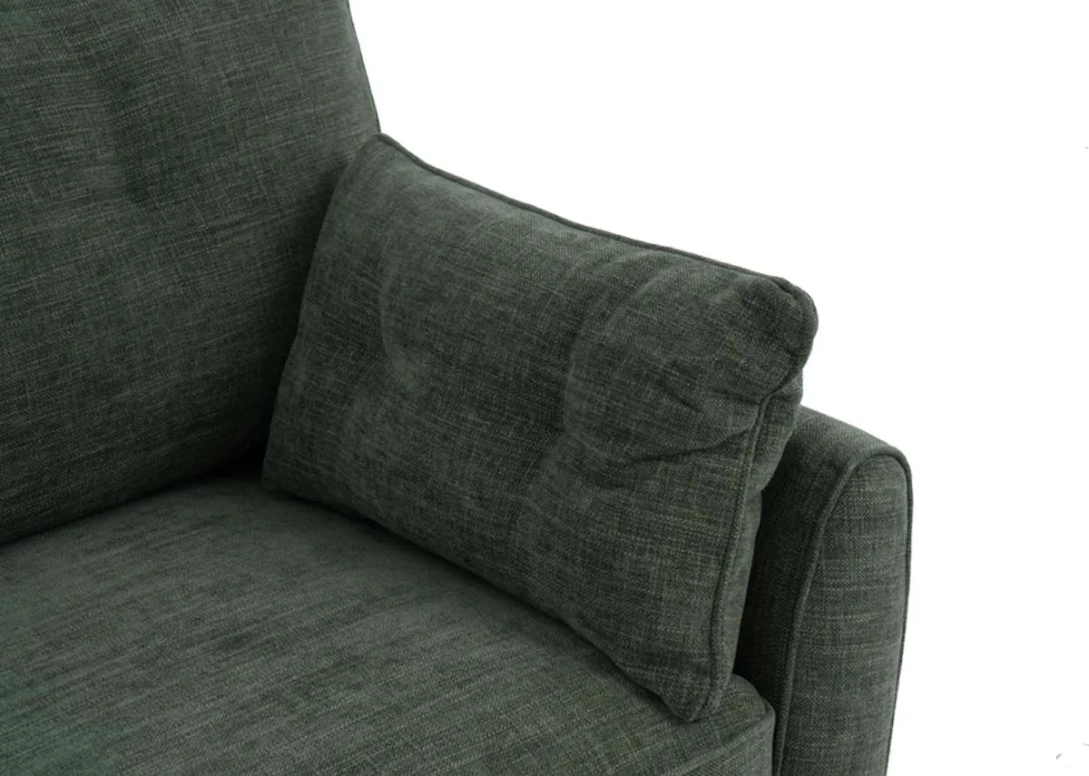 A dimension image of the Caoimhe Corner chaise with 263cm x 200cm x 92cm