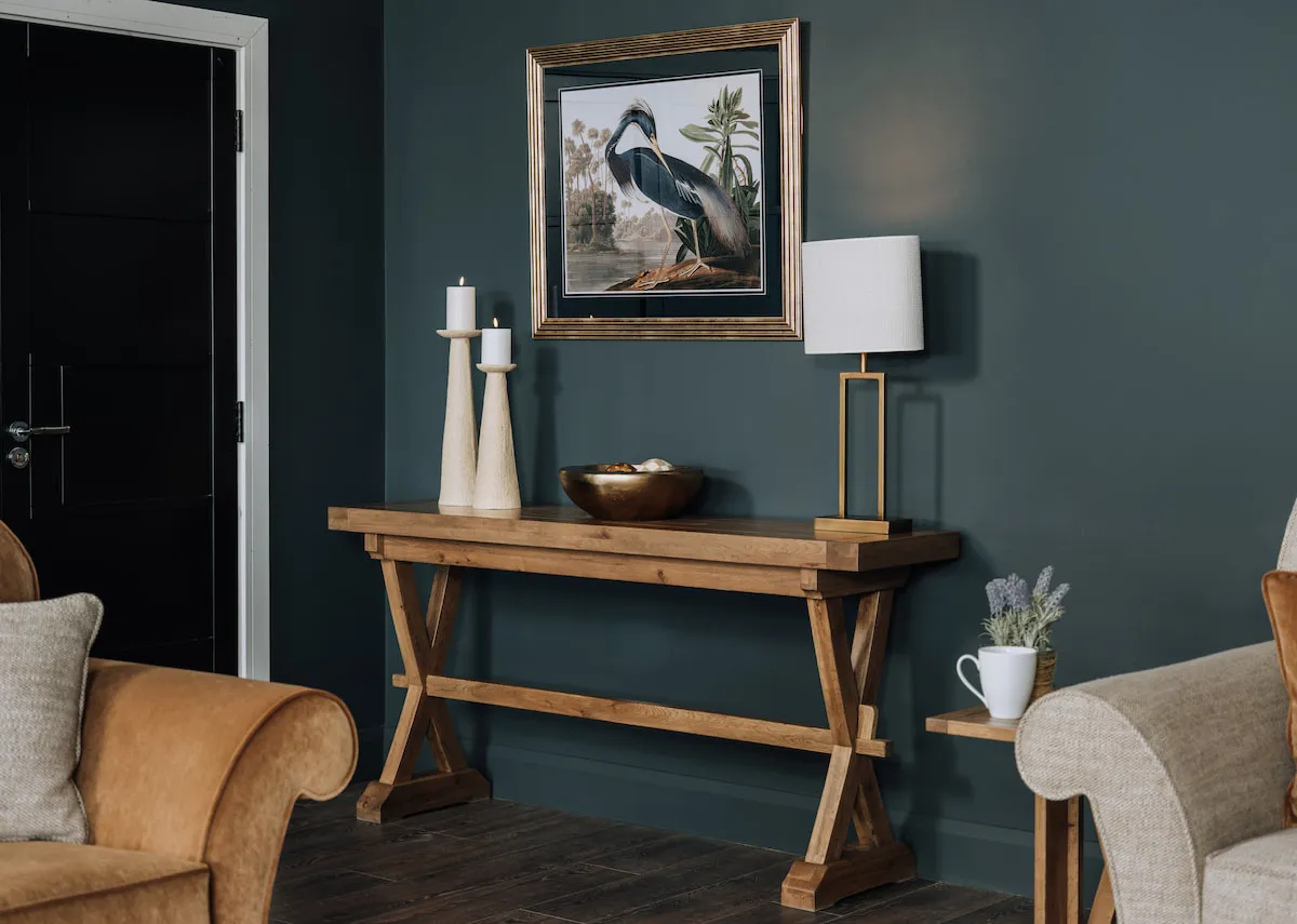 Oak Console Table - Naxos
