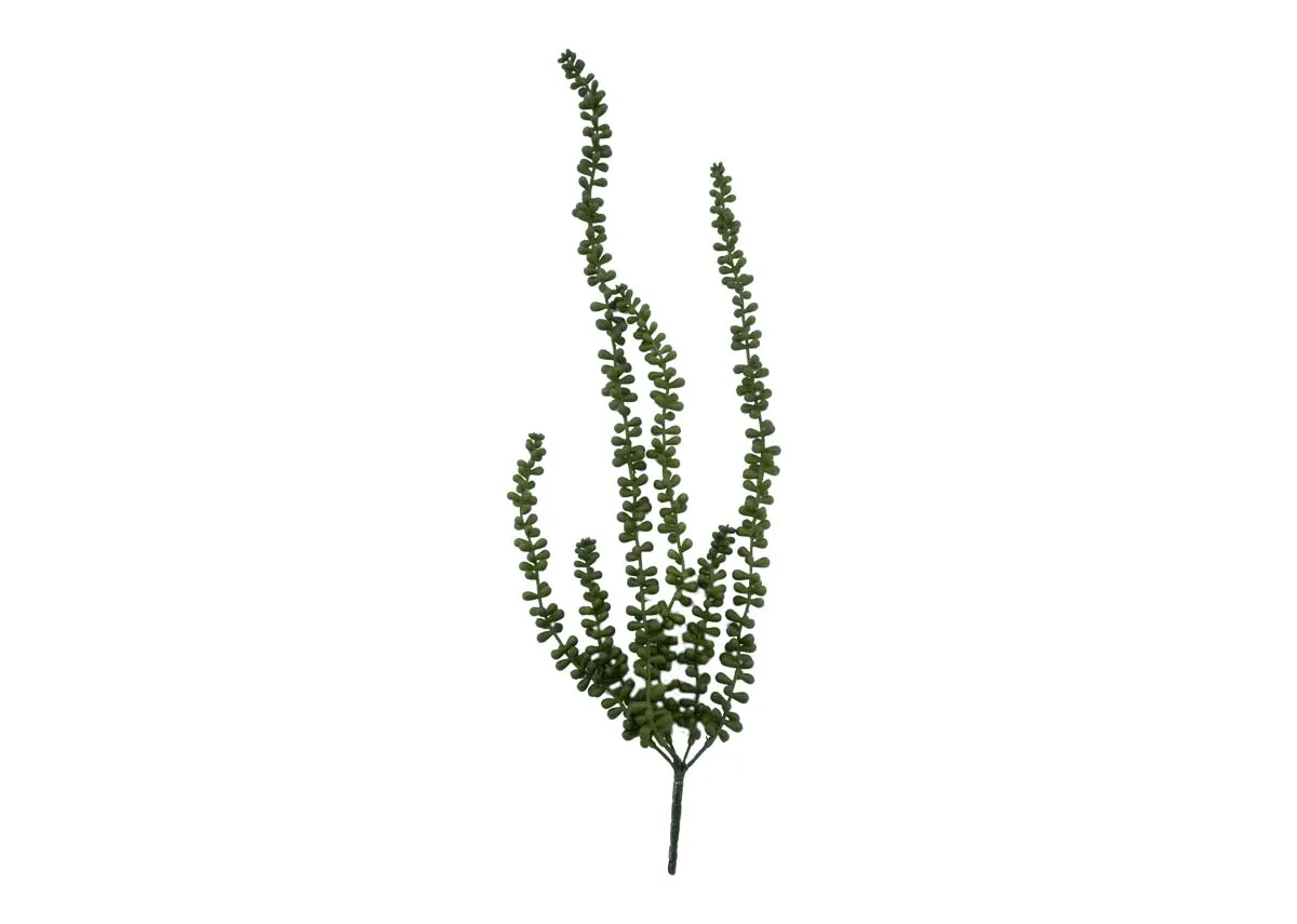 67cm Artificial Leaves - Succulent Bean Bush