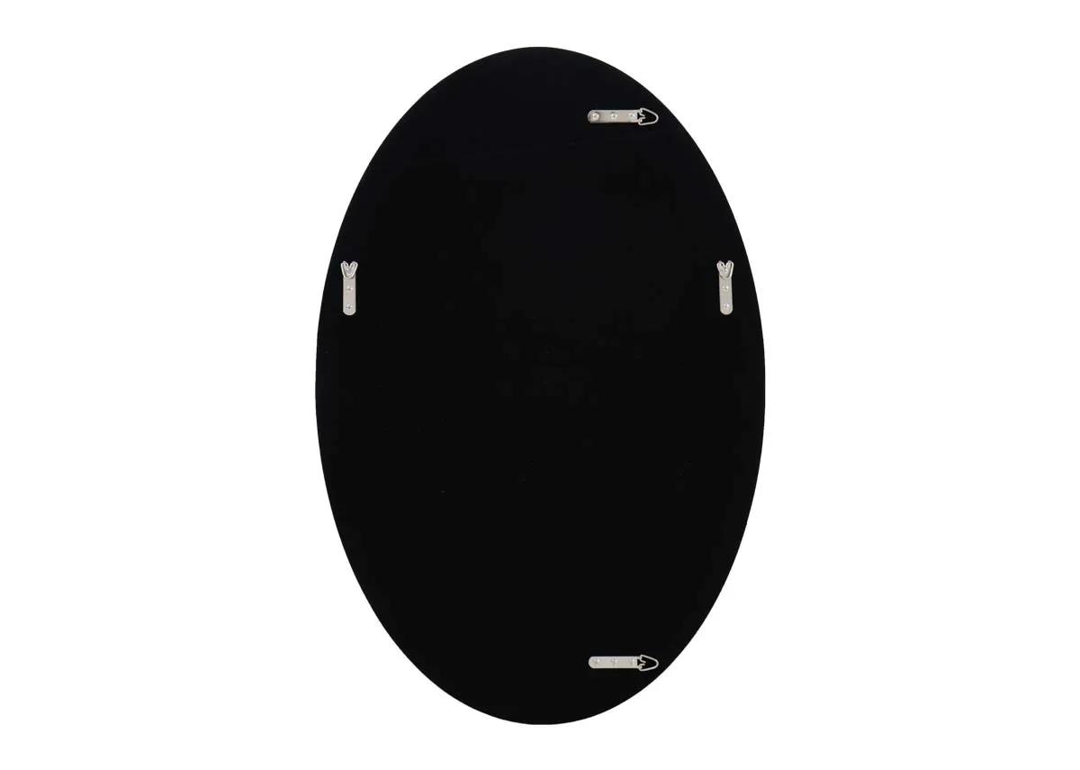 A dimension image of the Beau Wall mirror with 60cm x 90cm