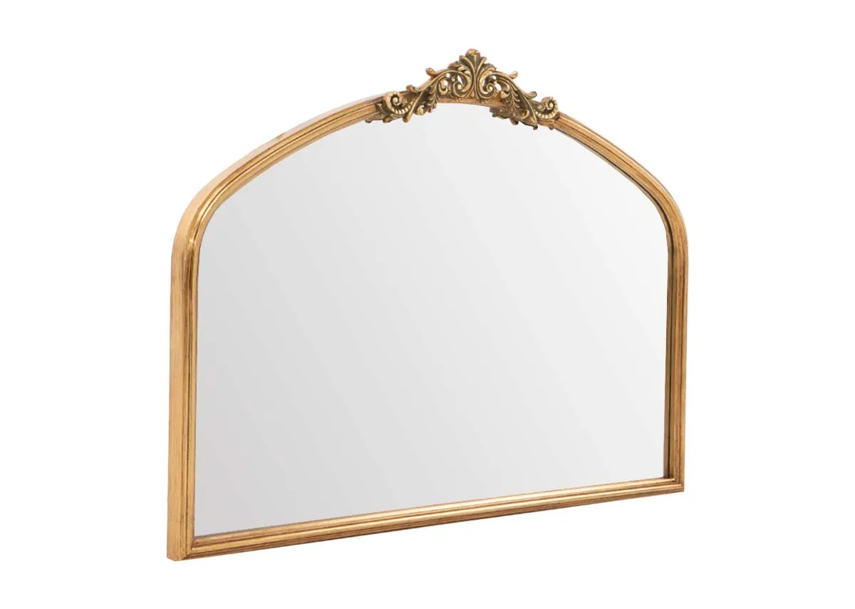 A dimension image of the Erika mirror with 100cm x 70cm