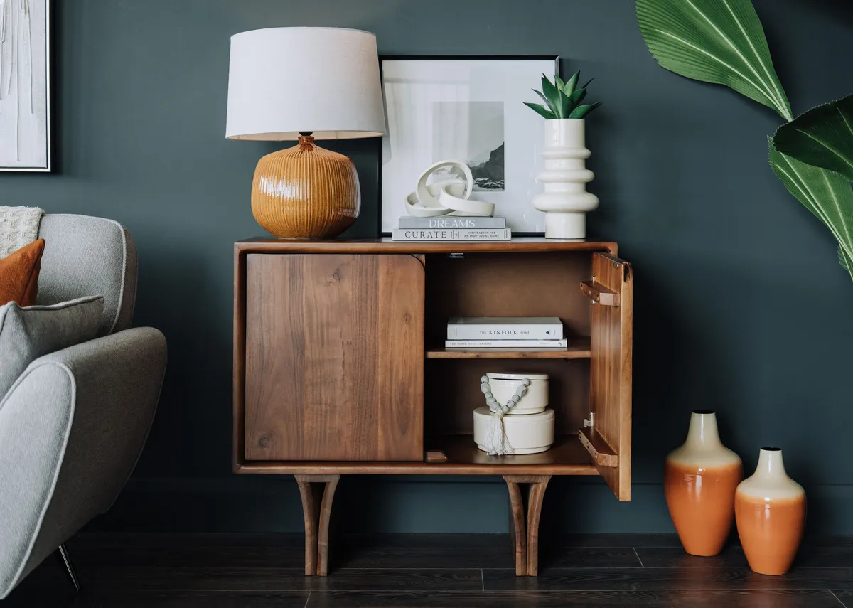 2 Door Brown Sideboard - Arc
