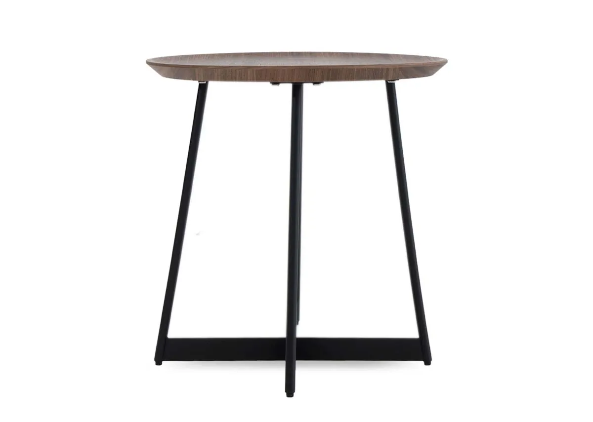 A dimension image of the Bonita side table with 50cm x 50cm
