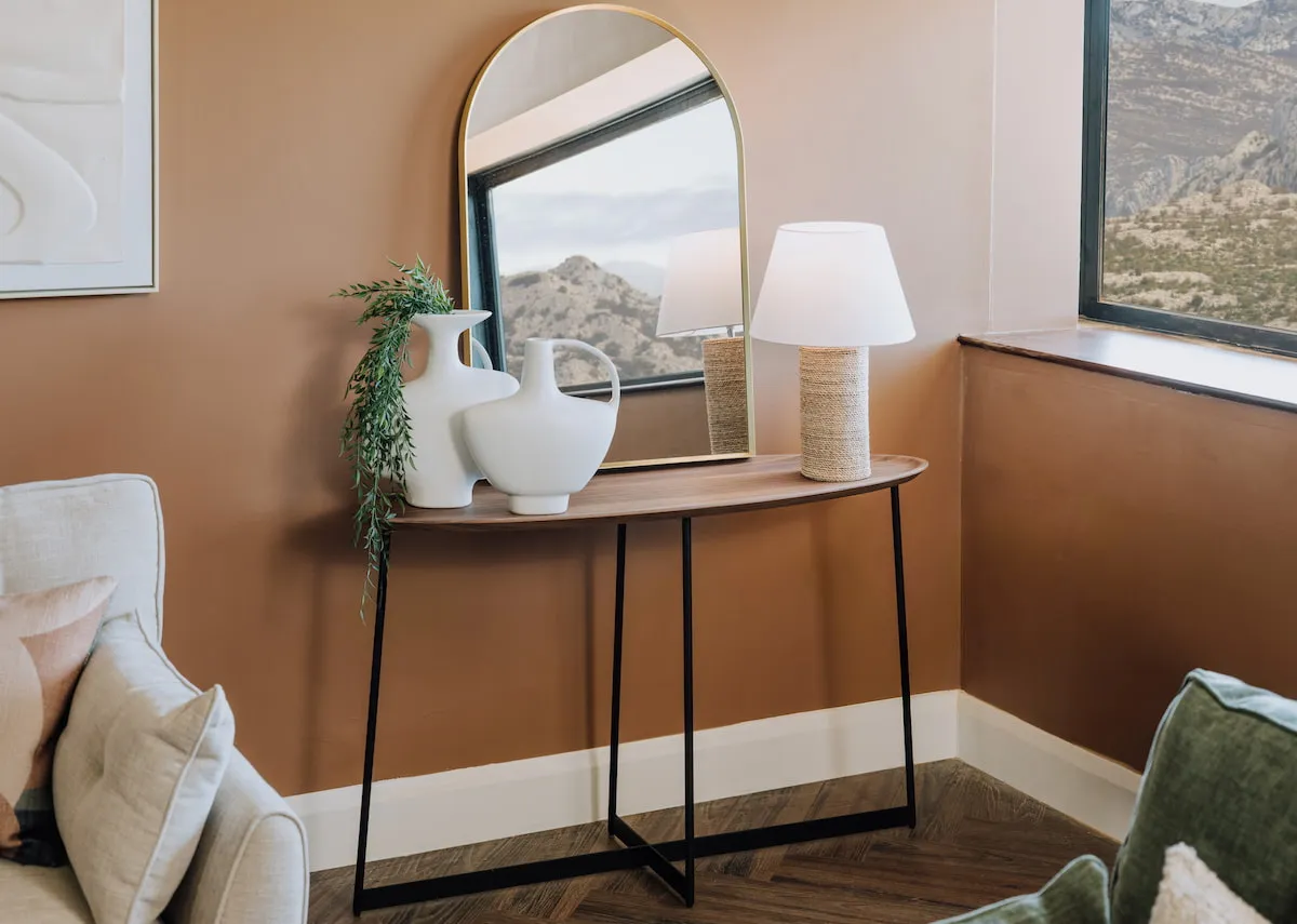 Light Brown Console Table - Bonita