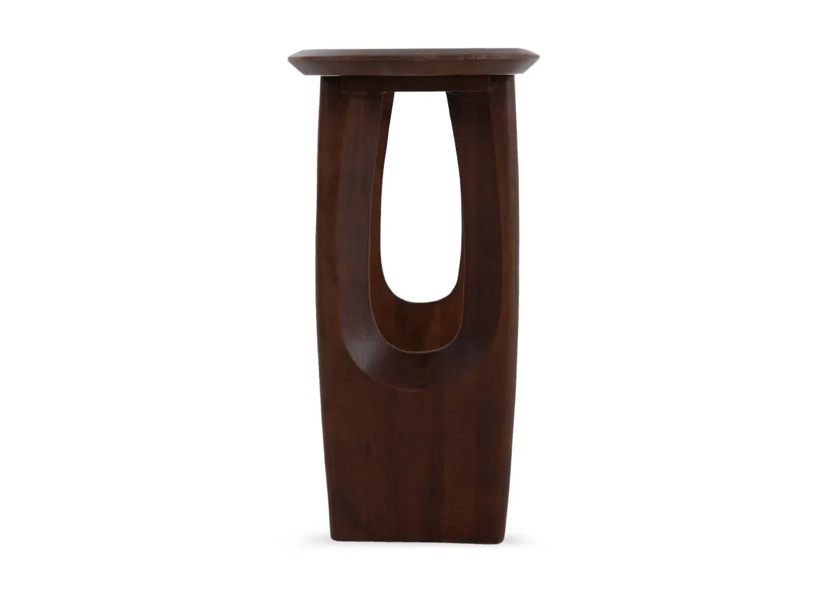 ion image of the Jet brown console table with 120cm x 40cm x 80cm
