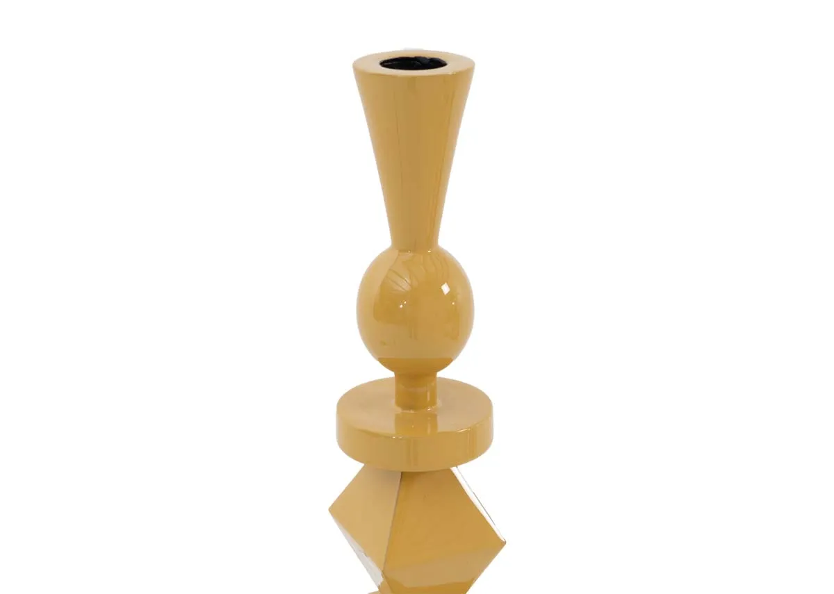 A dimension image of the Baylor large candle stand with 9cm x 34.5cm