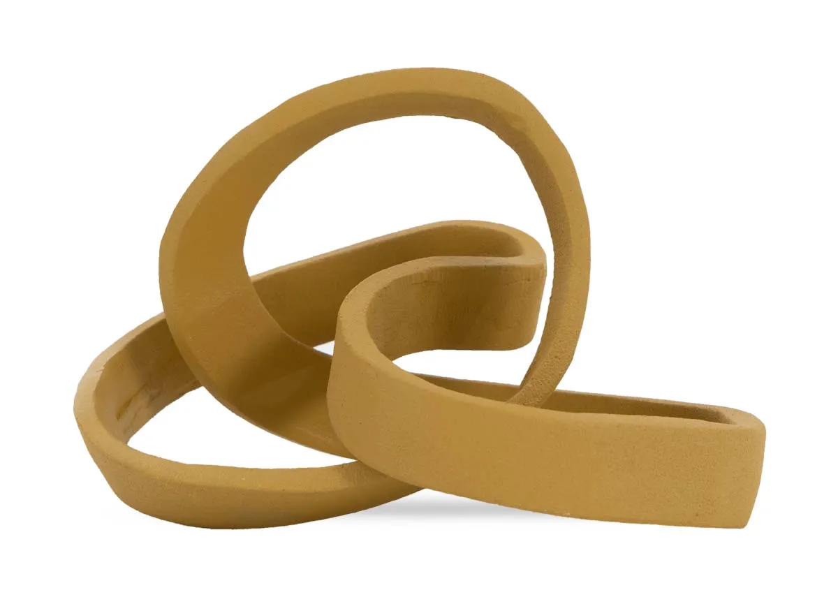 2 Piece Mustard Ornament - Links