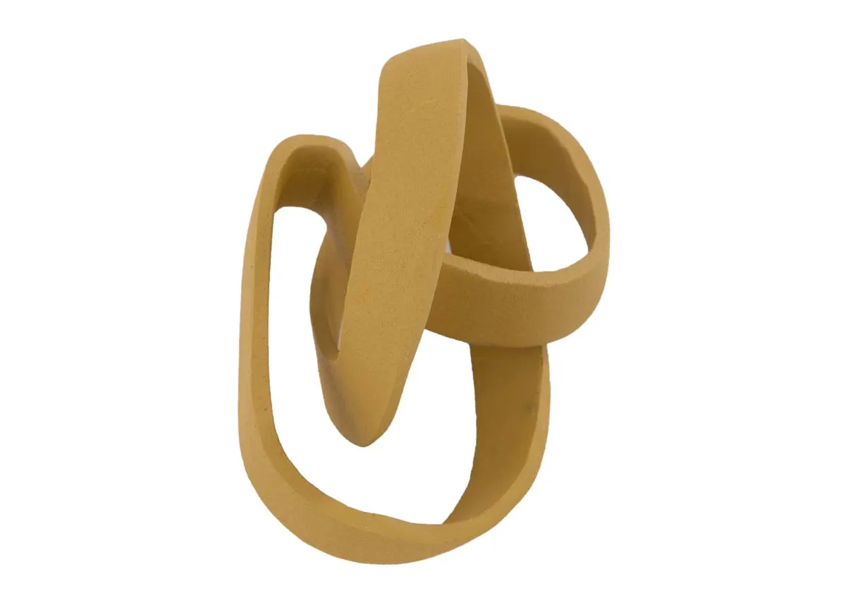 A dimension image of the Links Mustard with 24cm x 14cm