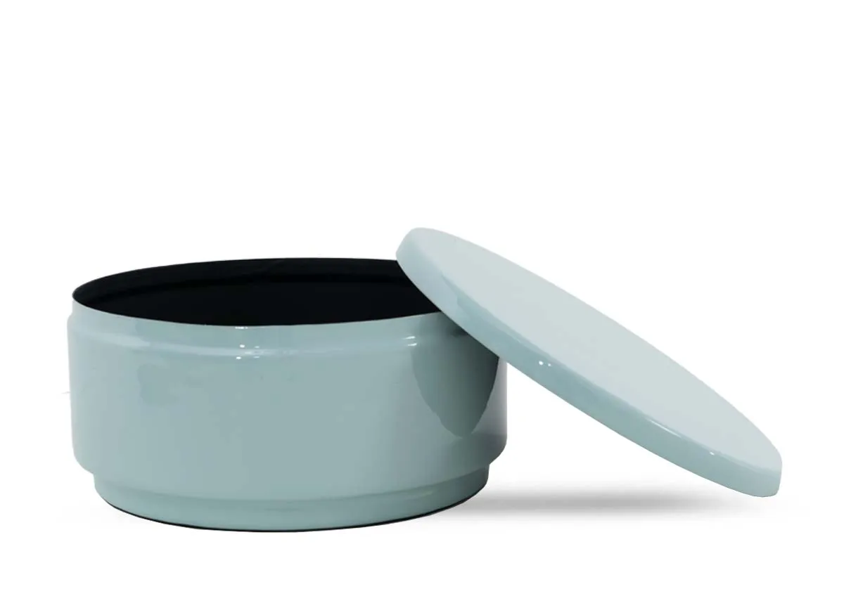 A dimension image of the Talon Large Blue Storage Box with 20cm x 8.5cm