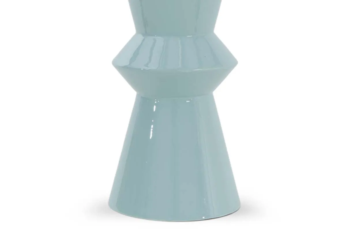 A dimension image of the Niko Vase with 13cm x 28cm