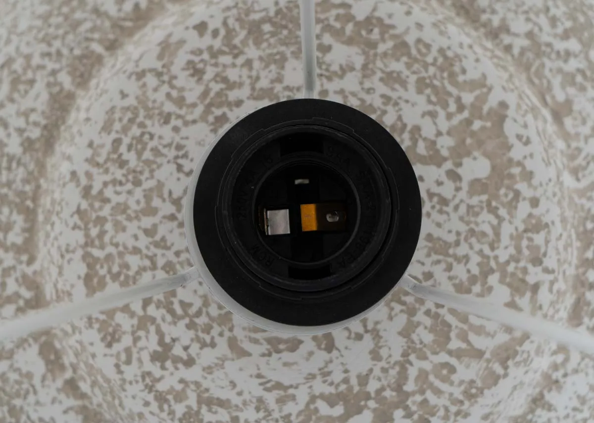 A dimension image of the Moyola lamp with 50cm x 49.5cm