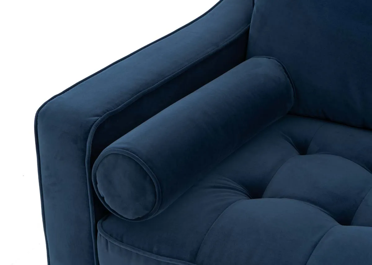 A dimension image of the Genoa 3 seater sofa with 227cm x 99cm x 86cm