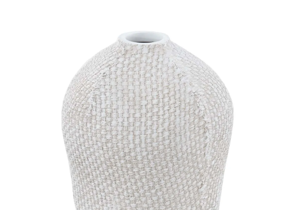 A dimension image of the Primrose Medium Vase with 10.5cm x 35cm