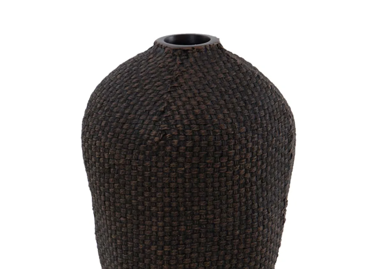 A dimension image of the Large peony vase with 19.5cm x 35cm