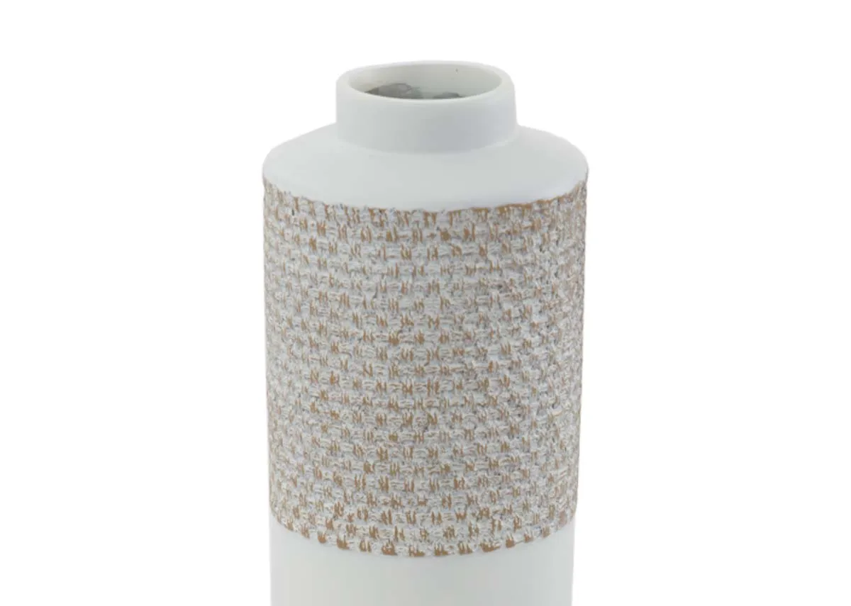 A dimension image of the Hibiscus Vase with 12cm x 32cm