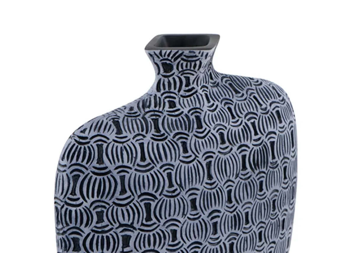 A dimension image of the Foxglove Vases with 29.5cm x 37.5cm