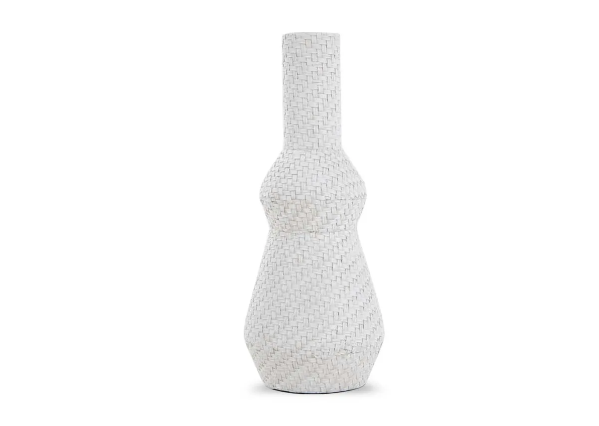 A dimension image of the Jade Medium Vase with 15cm x 38cm