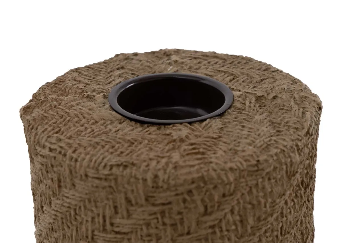 A dimension image of the Allamanda candle holder with 11cm x 