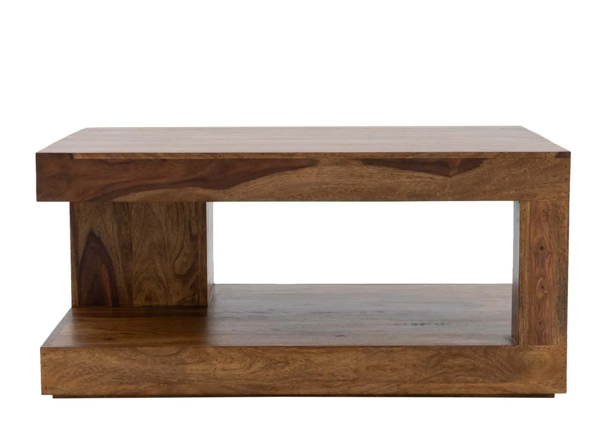 A dimension image of the Cube Coffee table with 85cm x 60cm x 40cm