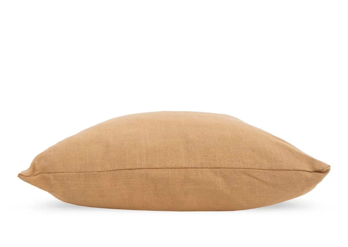 A dimension image of the Faye Cushions with 43cm x 43cm