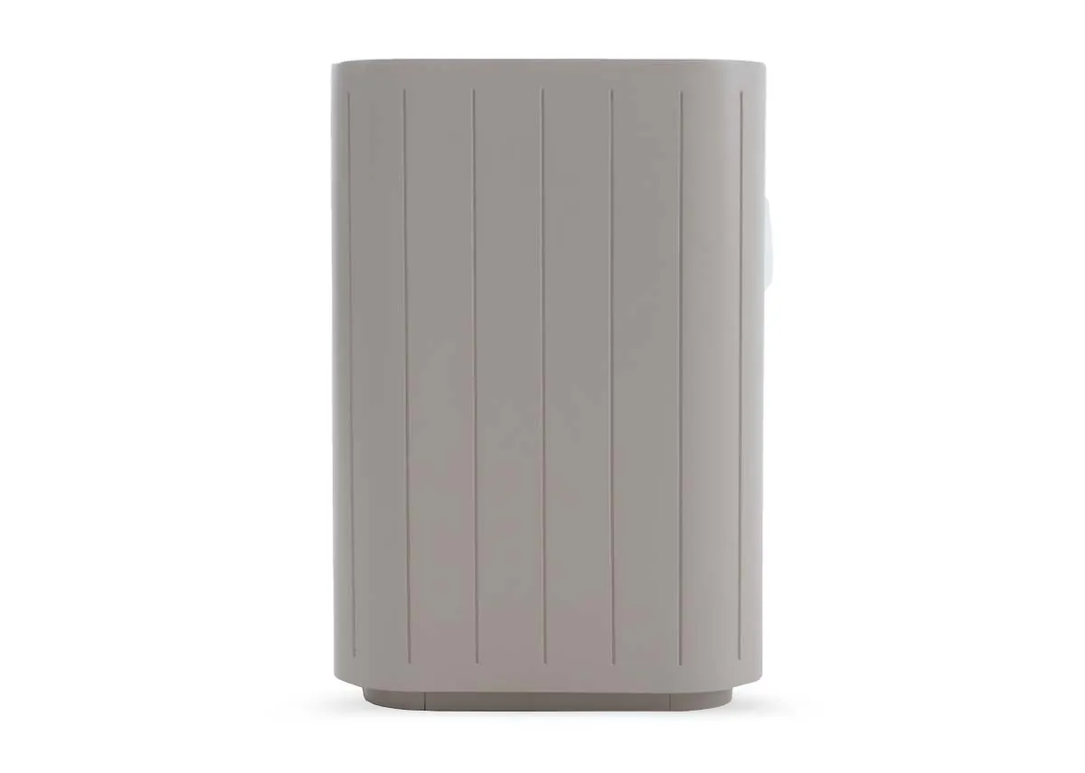 A dimension image of the Canna Dresser with 155cm x 45cm x 68cm
