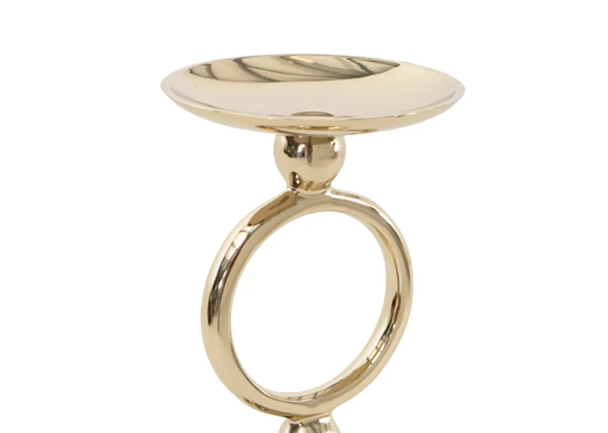 A dimension image of the Myrrh Candle Holder with 12cm x 25cm