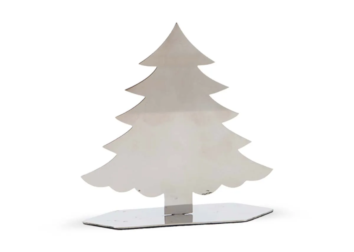 Nickel Xmas Tree Decor - Christmas Ornament